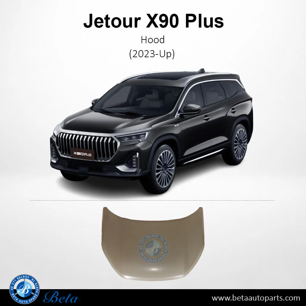 Jetour X90 Plus (2023-Up), Hood, China, F20-8402010-DY - Image 2