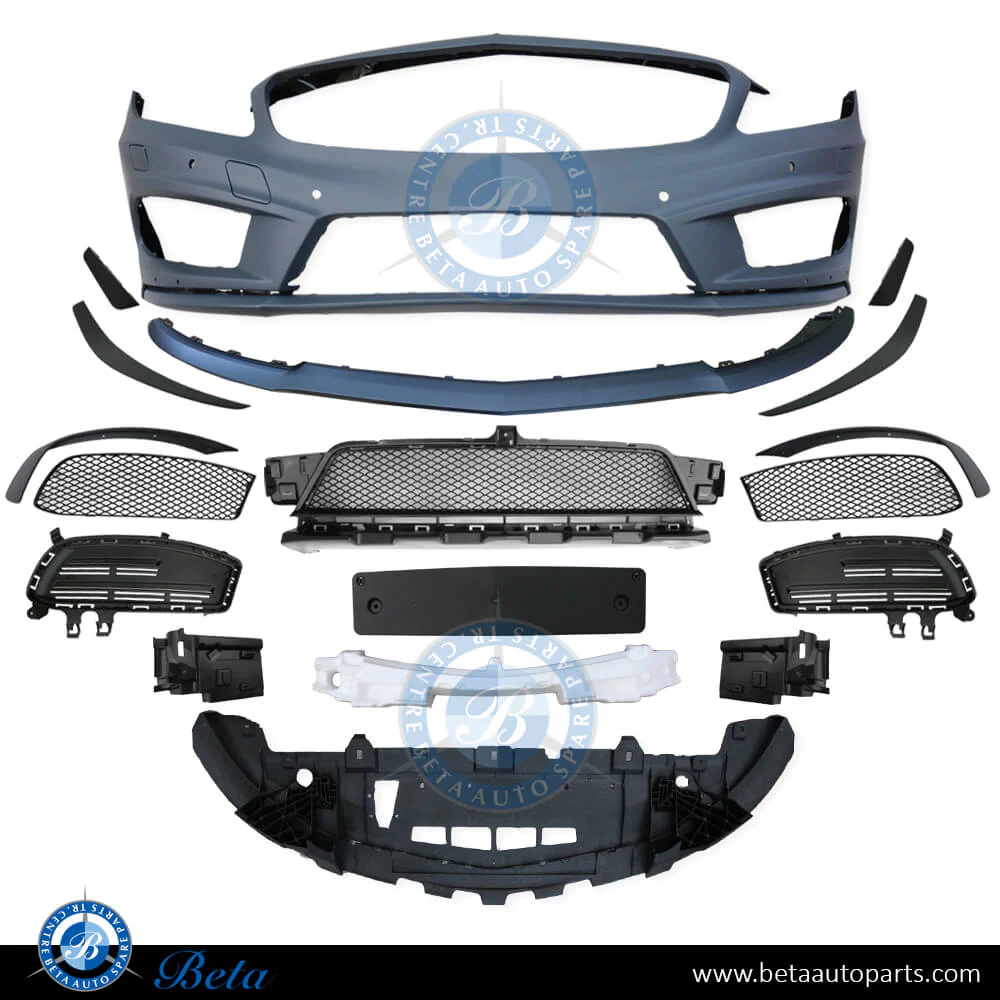 Mercedes A-Class W176 (2013-2015), Front Bumper A45 with PDC with Washer, Taiwan, 1768853525
