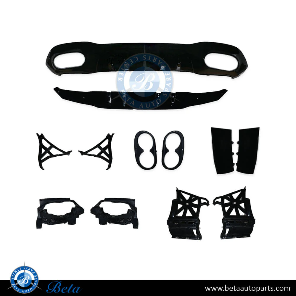 Mercedes A-Class Sedan W177 (2019-2022), Rear Diffuser AMG A45 for Normal AMG, China, 1778856904