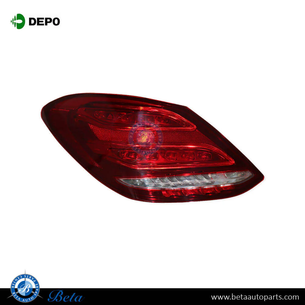Mercedes C-Class W205 (2015-2018), Tail Lamp LED - USA Type (Left), Depo, 2059062002