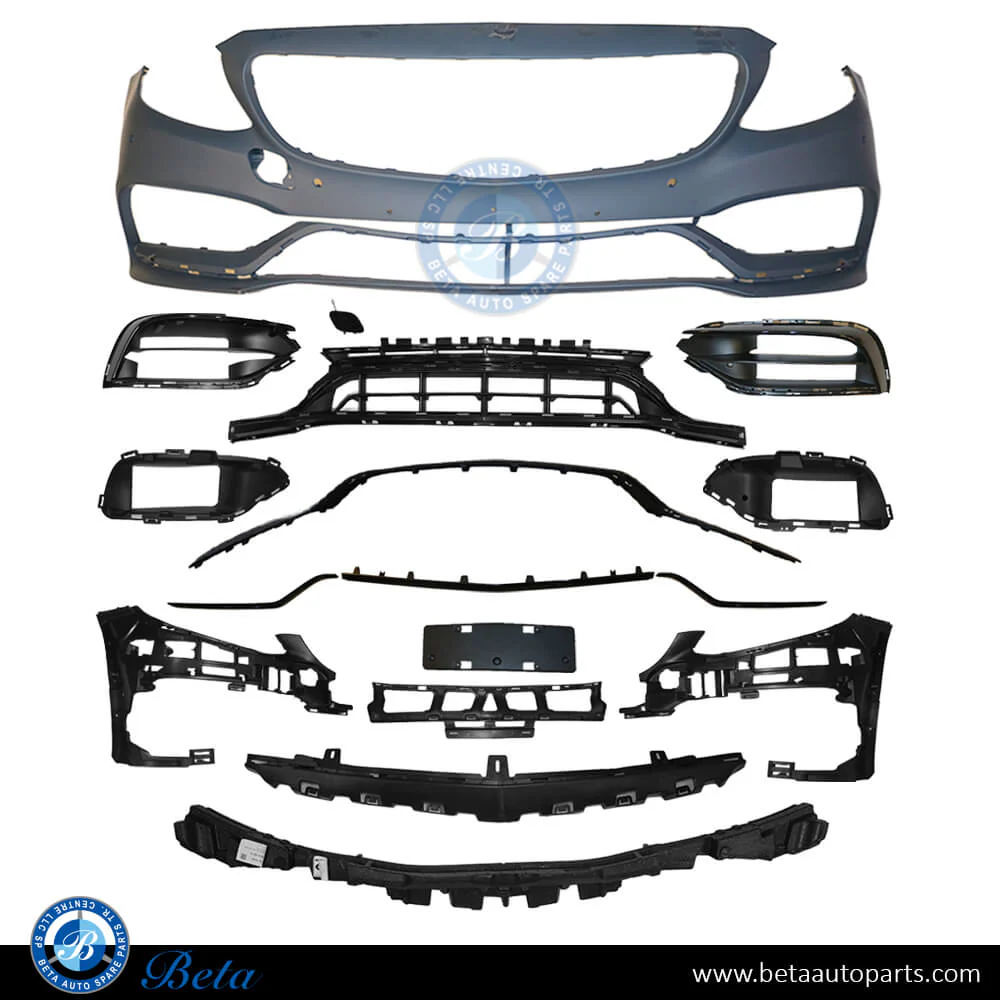Mercedes C-Class W205 (2019-2021), Front Bumper AMG C63 OE Size for 4 Doors, China, 2058802240