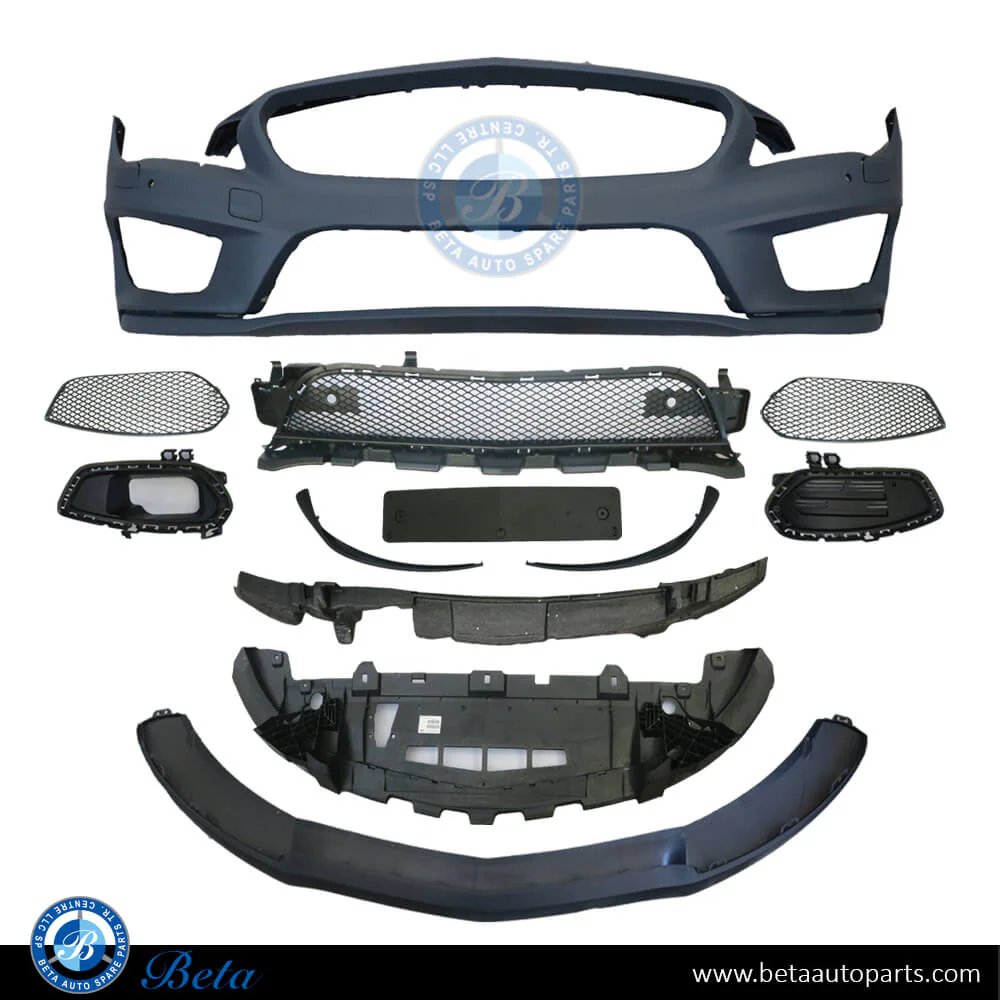 Mercedes CLA-Class C117 (2013-2016), Front Bumper AMG CLA45 with PDC / Washer, Taiwan, 1178804840