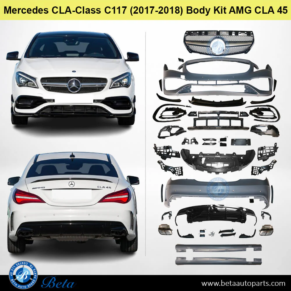 Mercedes CLA-Class C117 (2017-2018), Body Kit AMG CLA45, China - Image 2