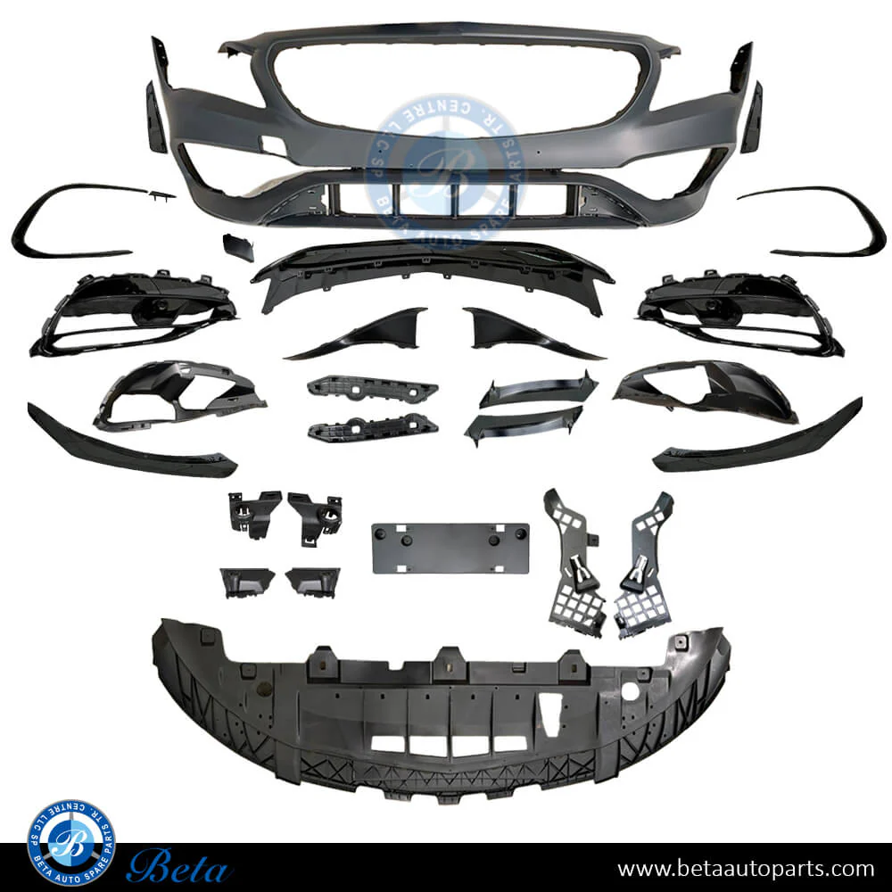 Mercedes CLA-Class C117 (2017-2018), Front Bumper AMG CLA45 with PDC, China, 1178802701