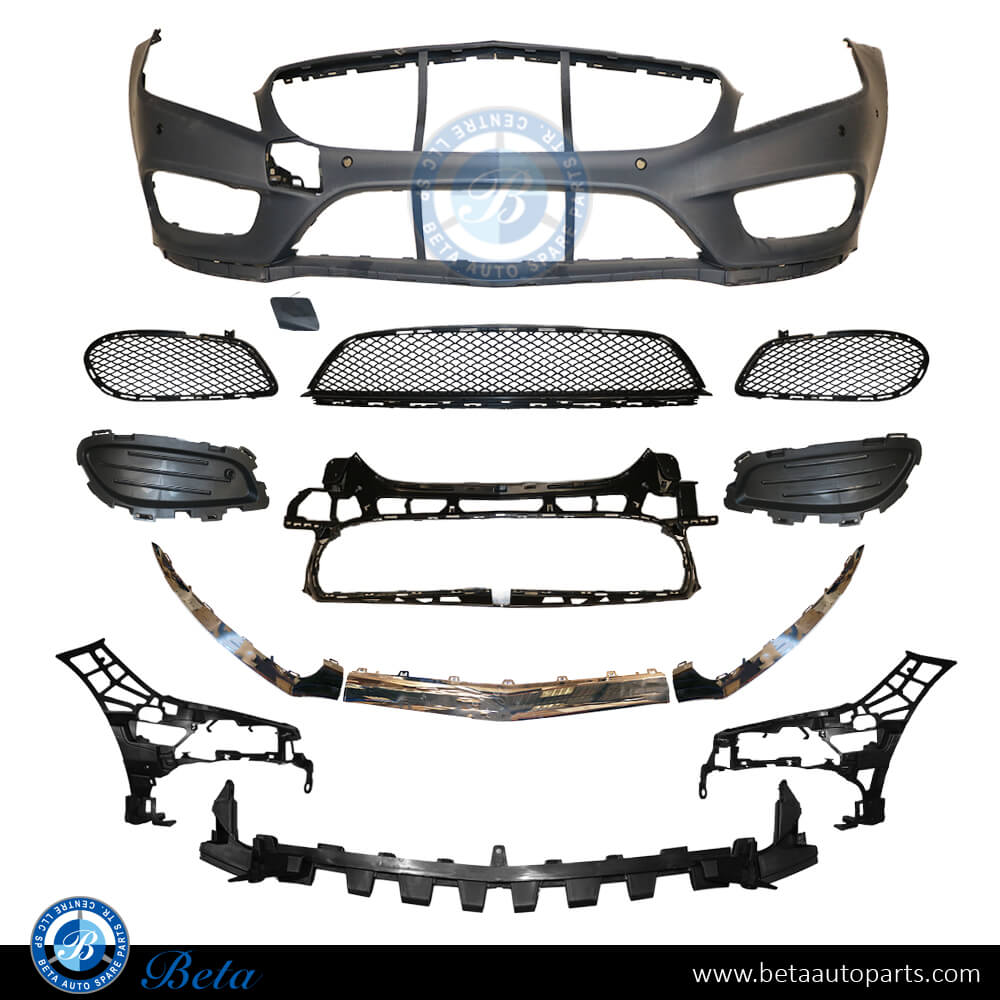 Mercedes CLS-Class W218 (2015-2018), Front Bumper Normal AMG with Park Assist, Taiwan, 2188850300