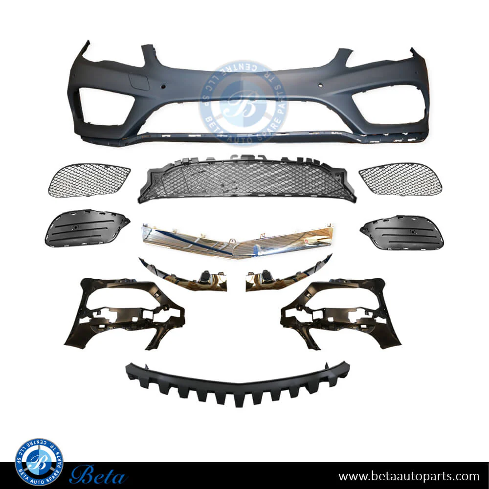 Mercedes E-Class Coupe C207 (2014-2016), Front Bumper Normal AMG with PDC, Taiwan, 2078857925