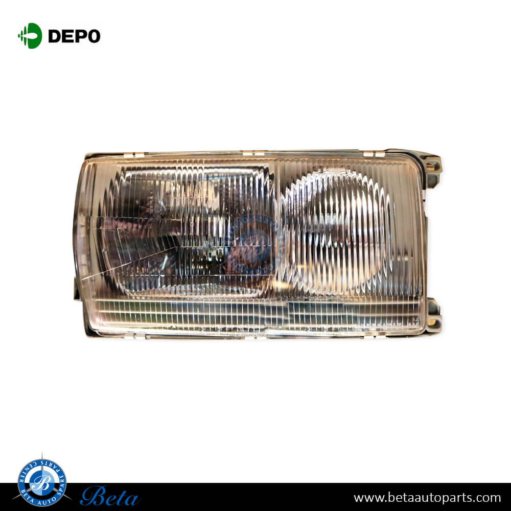 Mercedes E-Class W123 (1976-1985), Headlamp (Right), Depo, 1238205259