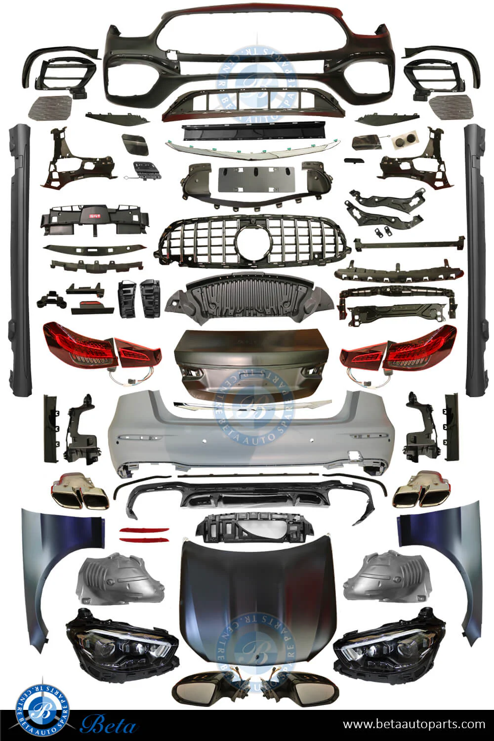 Mercedes E-Class W212 (2010-2013), Body Kit Conversion Upgrade to 2021 AMG E63 Look, China - Image 3