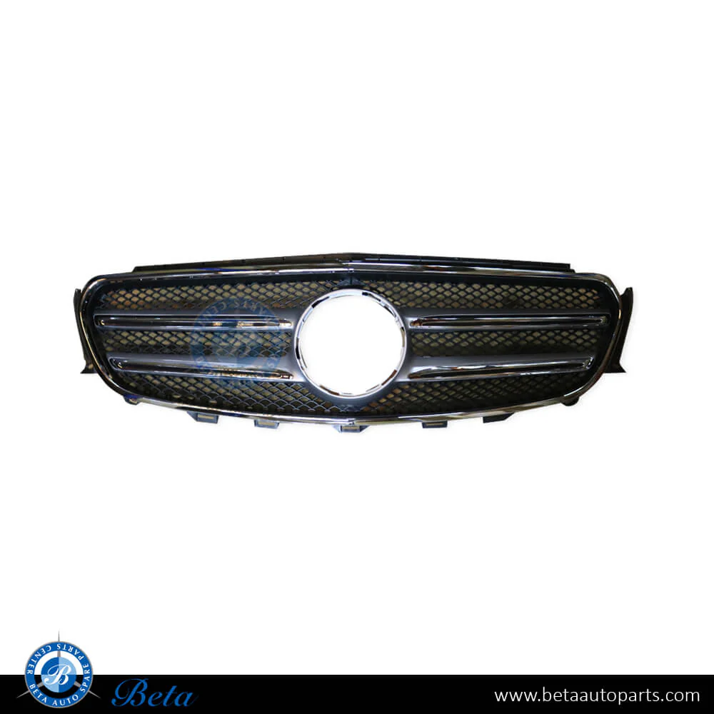 Mercedes E-Class W213 (2017-2020), Radiator Grille without Camera Hole (2 Lines), China, 2138880123