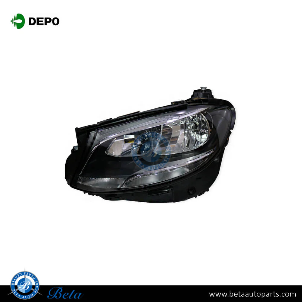 Mercedes E-Class W213 (2017-2020), Headlamp Normal with LED (Left), Depo, 2138202161