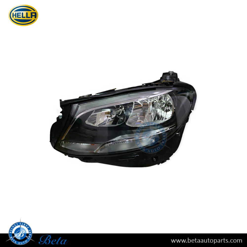 Mercedes E-Class W213 (2017-2020), Headlamp Normal with LED (Left), Hella, 2138202161
