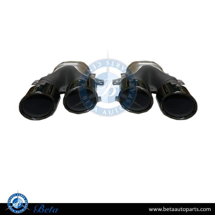 Mercedes E-Class W213 (2017-2023), Exhaust Tips AMG E53 Black, China, 2134906705, 2134906805