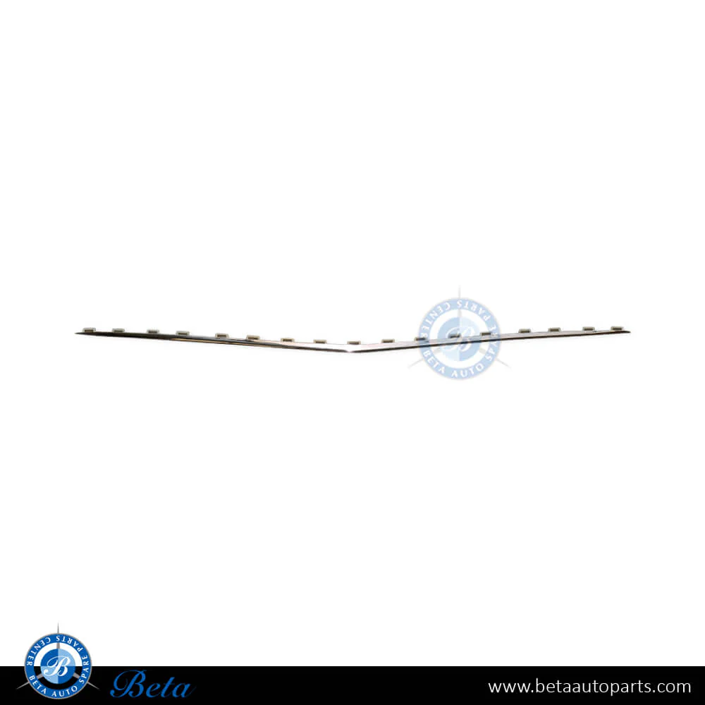 Mercedes E-Class W213 (2021-2023), Front Bumper Lower Moulding Avantgarde - Chrome (Center), China, 2138851803