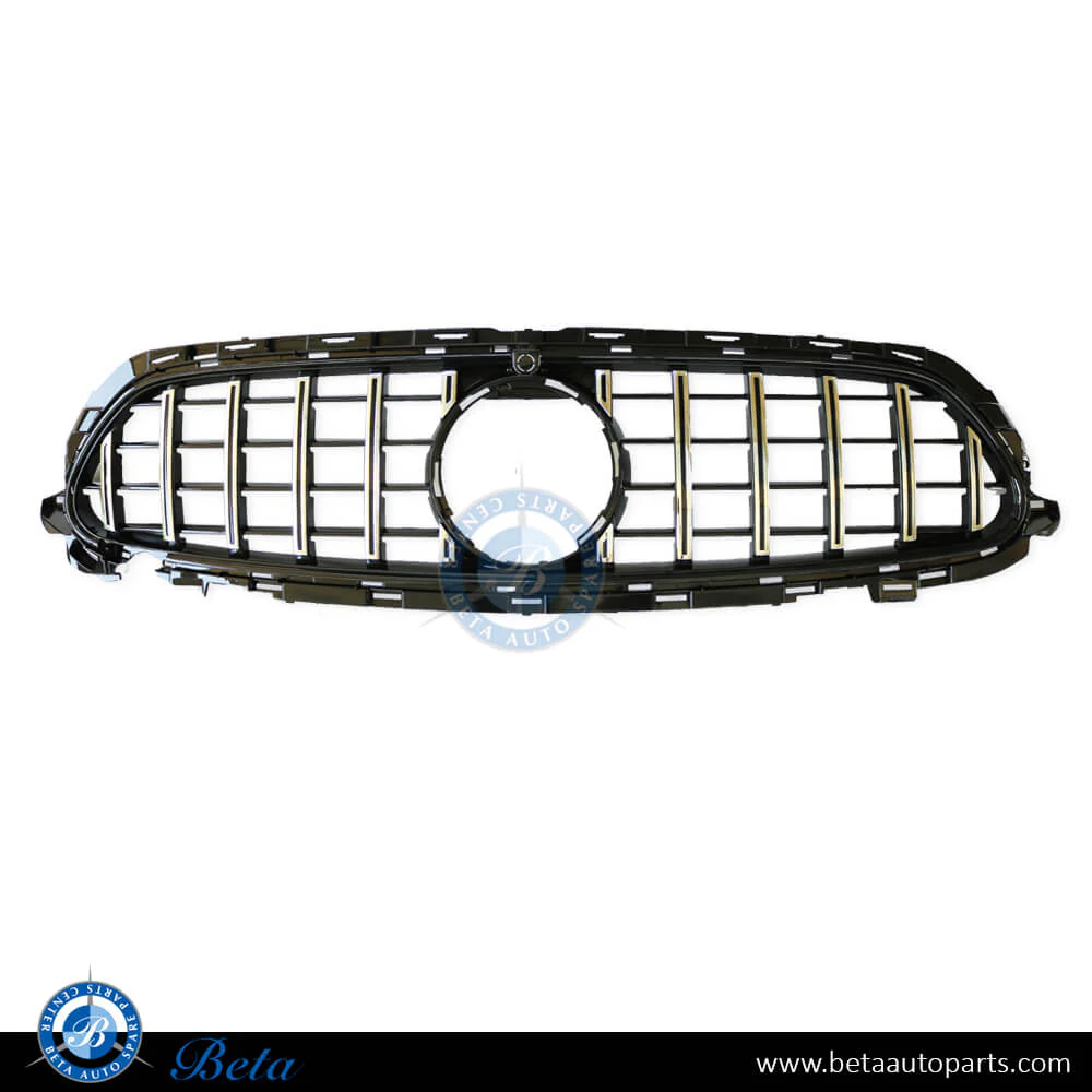 Mercedes E-Class W213 (2021-2023), Radiator Grille GT Look without Logo (Black and Chrome), China
