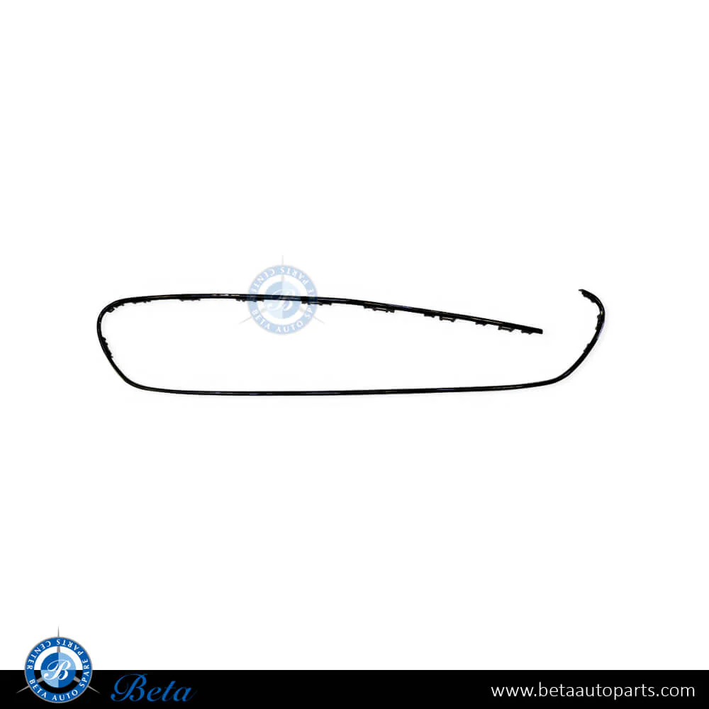 Mercedes E-Class W213 / C238 (2021-2023), Radiator Grille Frame Moulding Normal AMG without Camera Hole (Black), China, 2138858204