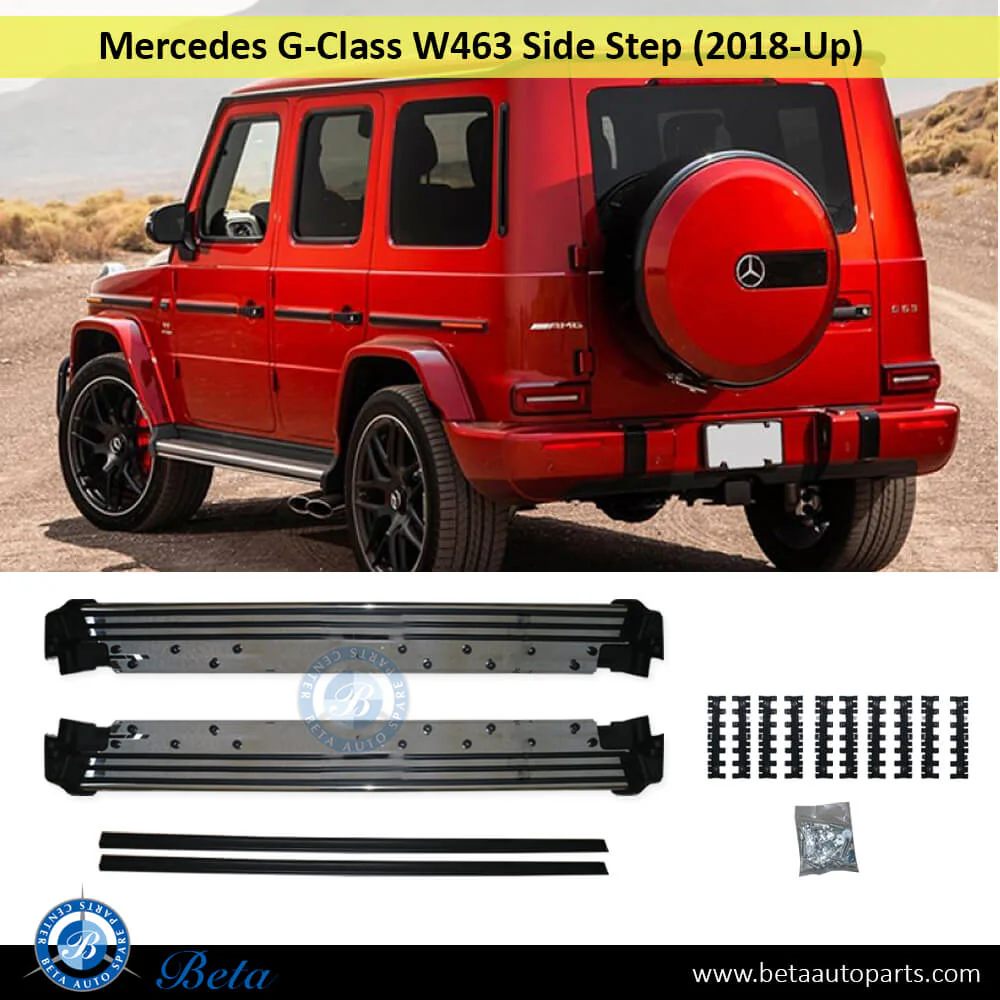 Mercedes G-Class W463 (2018-Up), Side Steps, China, 4635207700 / 4635207800 - Image 2