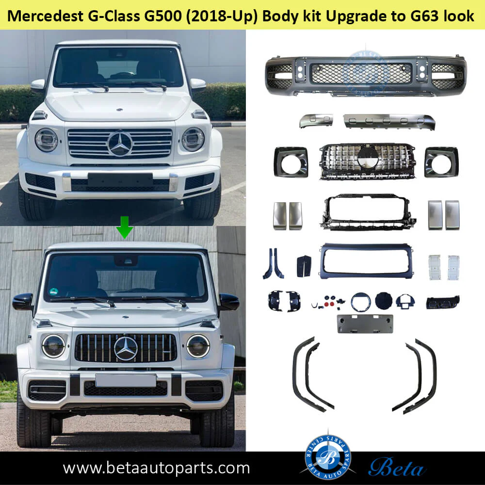 Mercedes G-Class W463 (2018-2024), Body Kit Upgrade to AMG G63 Look, China, 4638852A25 - Image 2