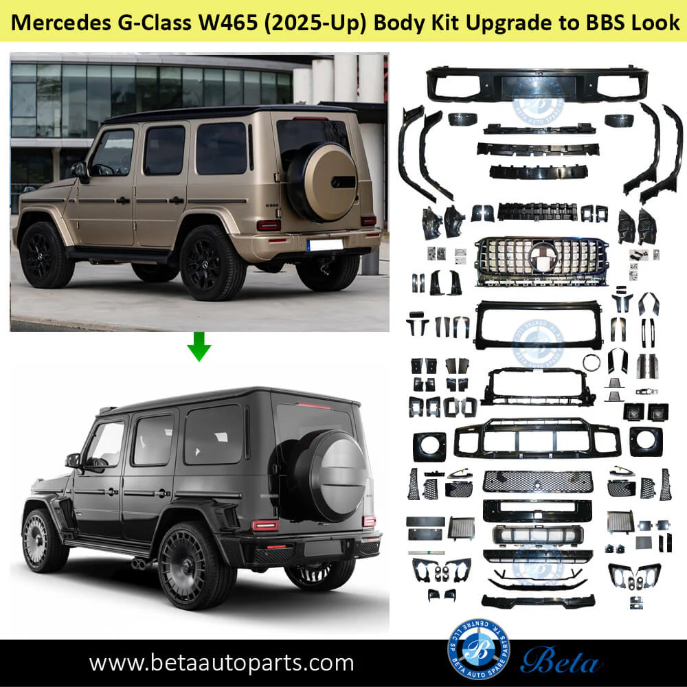 Mercedes G-Class W465 (2025-Up), Body Kit Upgrade to BBS Look, China - Image 3