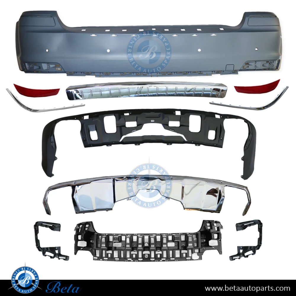 Mercedes GL-Class X164 (2009-2012), Rear Bumper , China, 1648850538