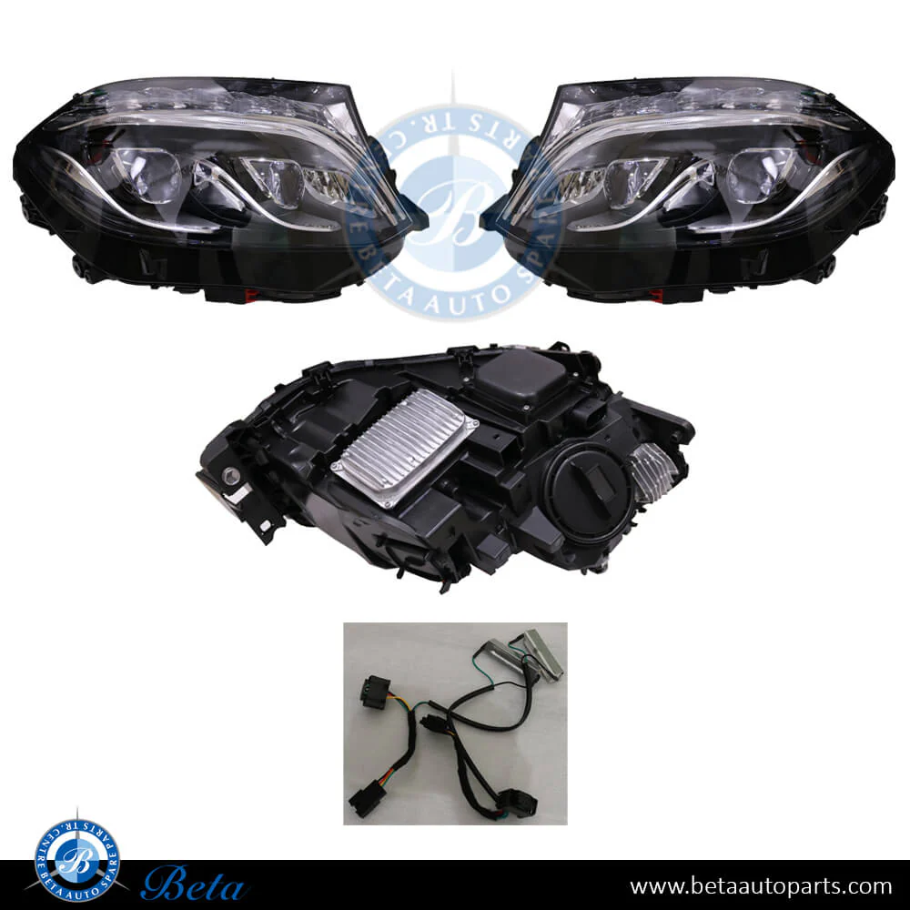 Mercedes GL-Class X166 (2013-2015), Body Kit Conversion Upgrade to 2016 AMG GLS63 Look, China - Image 4