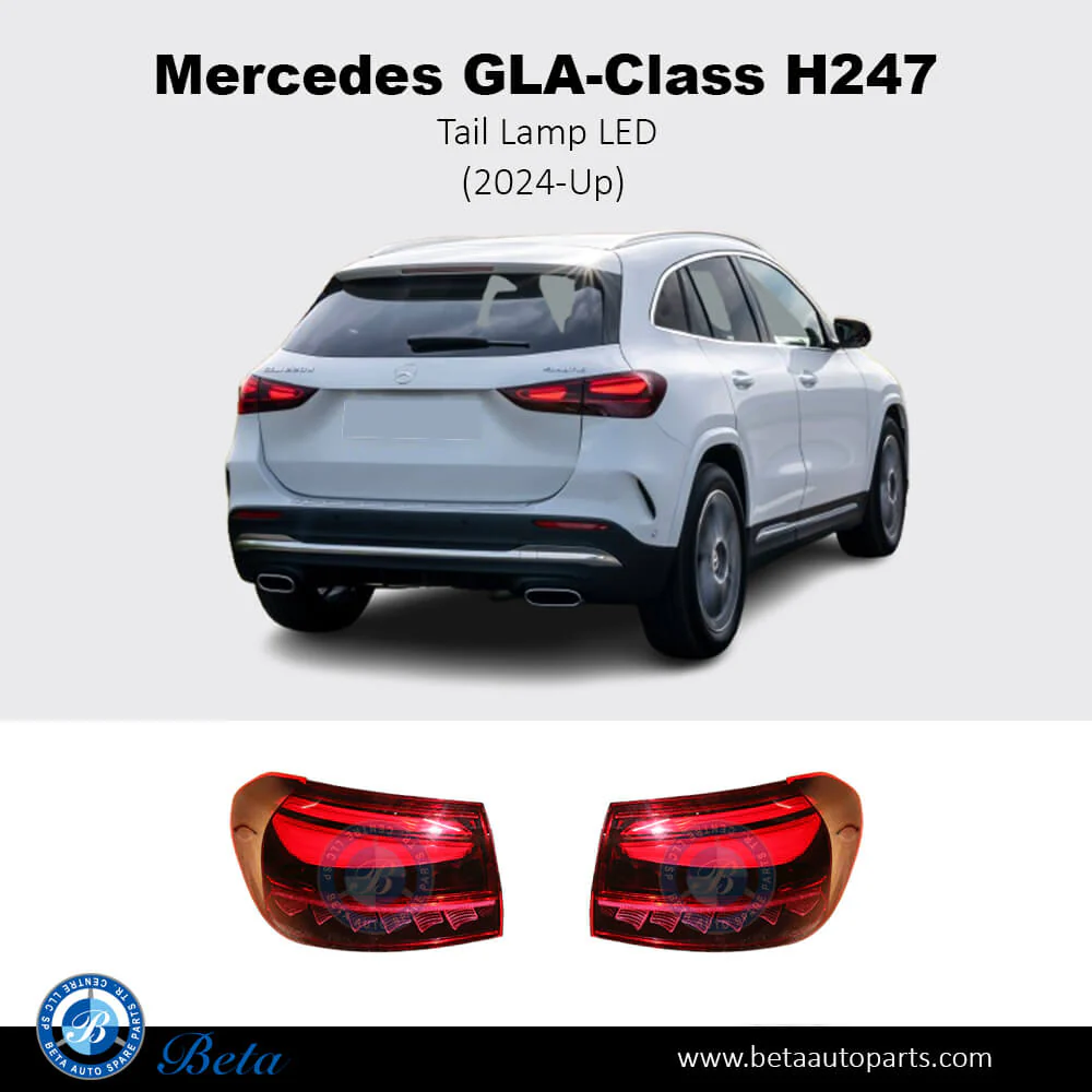 Mercedes GLA-Class H247 (2024-Up), Tail Lamp LED (Left), China, 2479067307 - Image 2