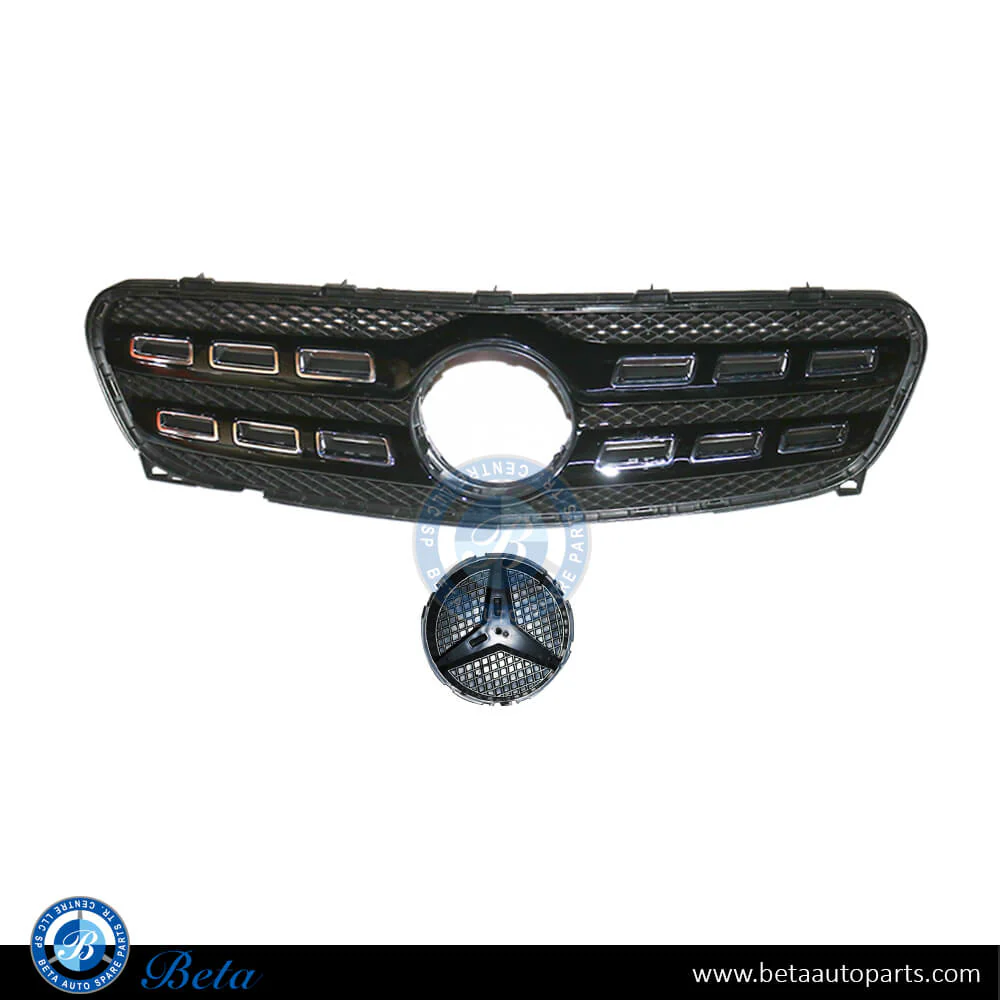 Mercedes GLA-Class X156 (2017-2020), Radiator Grille, China, 1568886400