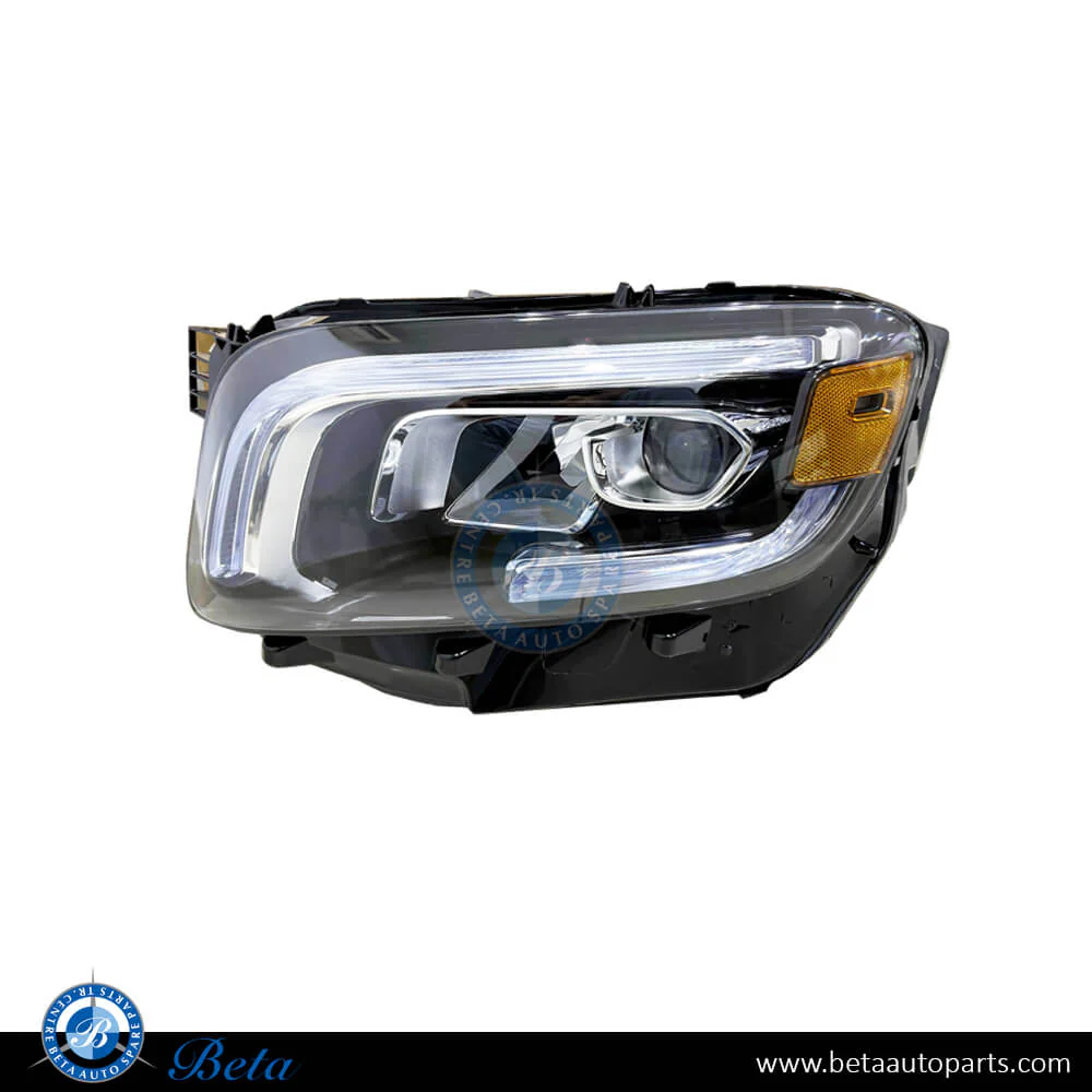 Mercedes GLB-Class X247 (2020-Up), Headlamp Static LED - USA Type (Left), China, 2479064100
