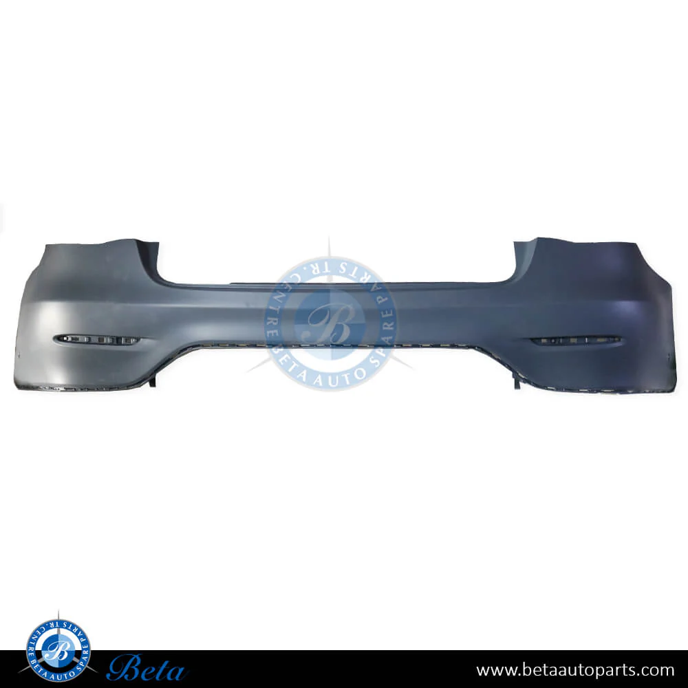 Mercedes GLC-Class Coupe C253 (2016-2019), Rear Bumper Standard/Normal AMG/GLC43/GLC63 with Park Assist, Taiwan, 2538850701