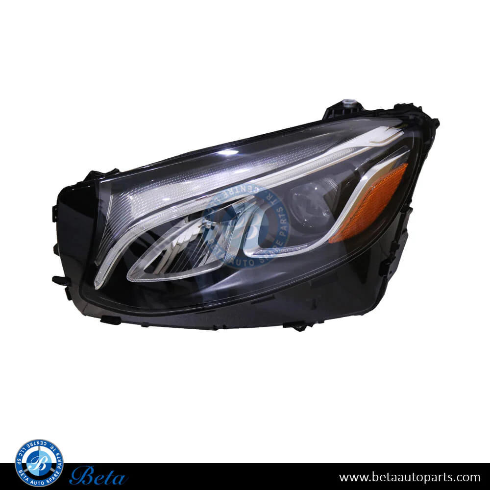 Mercedes GLC-Class W253 / C253 (2016-2019), Headlamp Static LED USA Type (Left), China, 2539061301