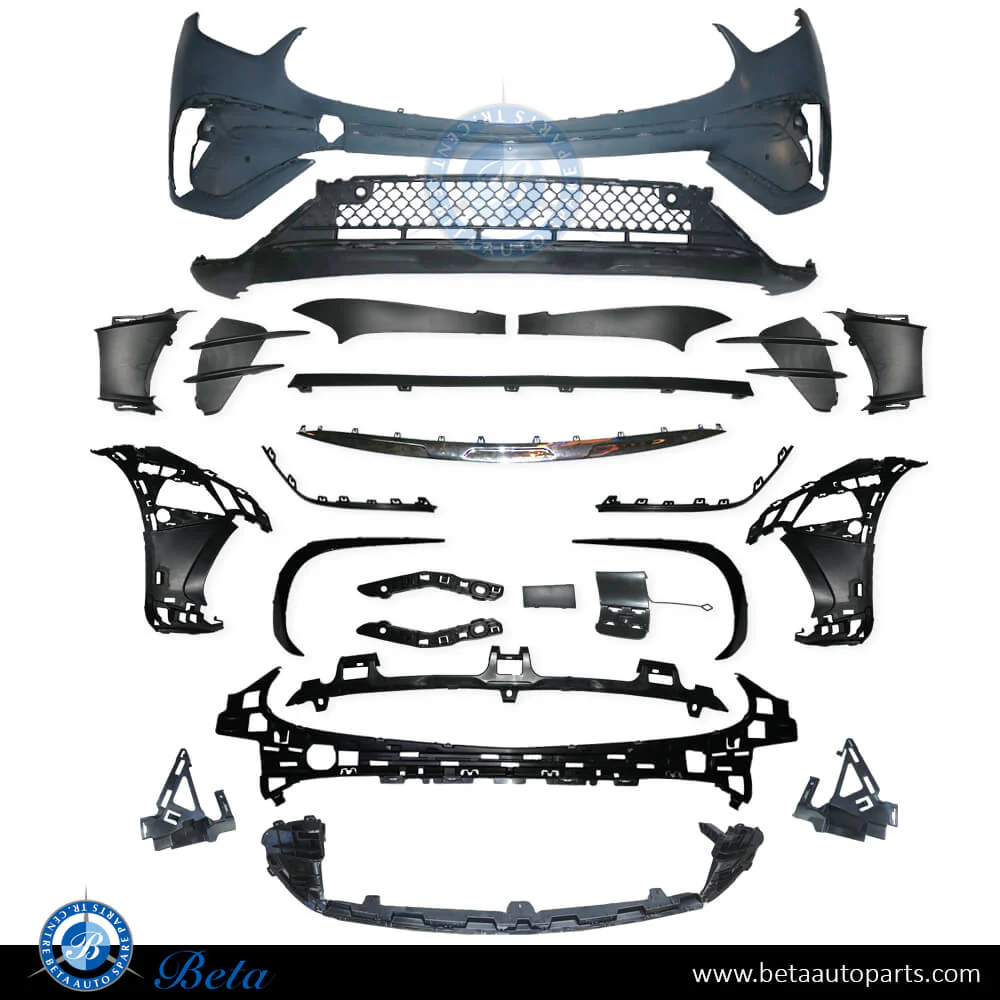 Mercedes GLC-Class X254 / C254 (2023-Up), Front Bumper Normal AMG with Park Assist, China, 2548851501