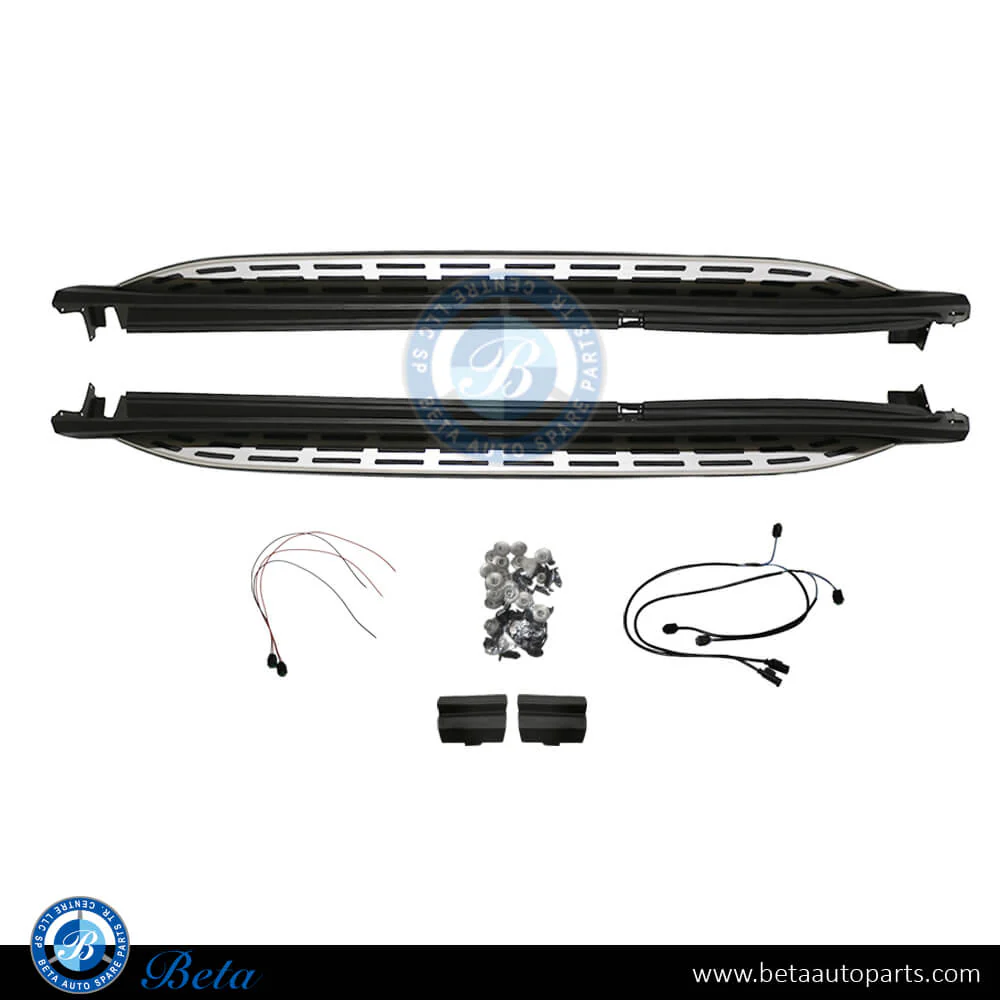 Mercedes GLE-Class C167 (2019-Up), Side Steps with LED, China, 1676986100 / 1676986200