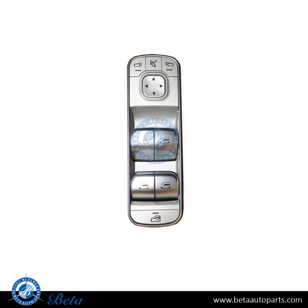 Mercedes GLE-Class / GLS-Class / G-Class W167 / C167 / X167 / W463 (2018-Up), Master Window Switch (Silver), China, 1679054501 / 1679059903