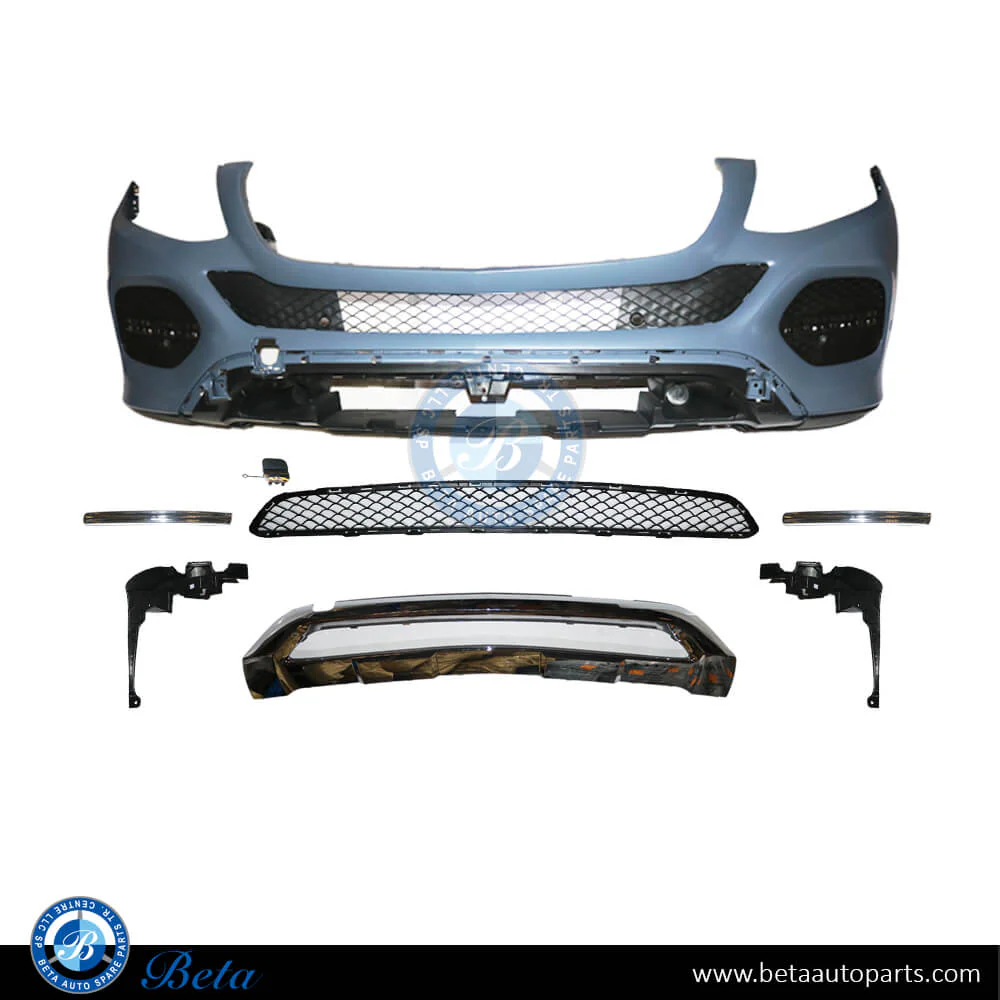 Mercedes GLE-Class W166 (2015-2018), Front Bumper with PDC, China, 1668859225