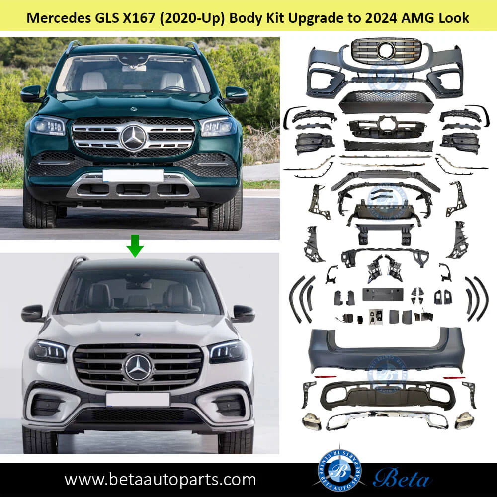 Mercedes GLS-Class X167 (2024-Up), Body Kit Normal AMG, China - Image 2