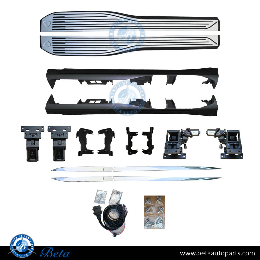 Mercedes GLS-Class X167 (2020-Up), Side Steps Electric Maybach Look, China, 1676984701 / 1676984801