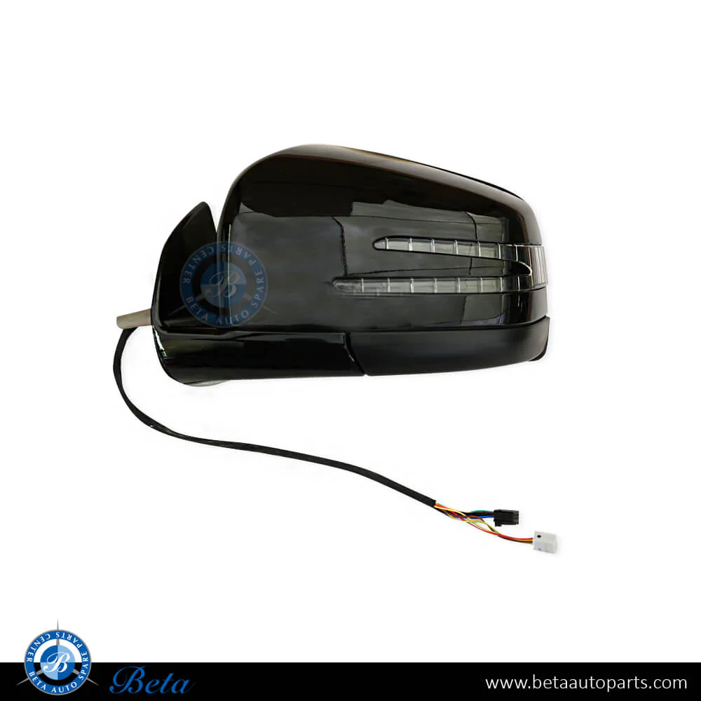 Mercedes ML-Class W164 (2009-2011), Side Mirror - Black (Left), China, 1648105193