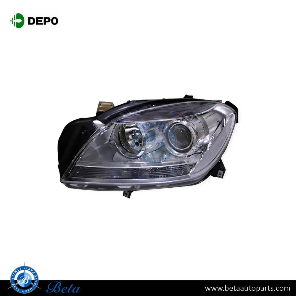 Mercedes ML-Class W166 (2012-2014), Headlamp (Left), Depo, 1668206659 / 1668204659 / 1668206659 / 1668200161