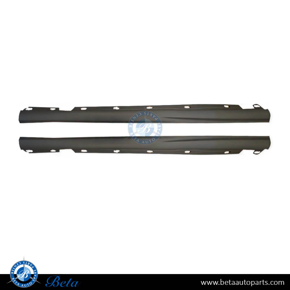 Mercedes S-Class W221 (2006-2009), Side Skirts with Sport Package, Taiwan, 2216900940 / 2216901040