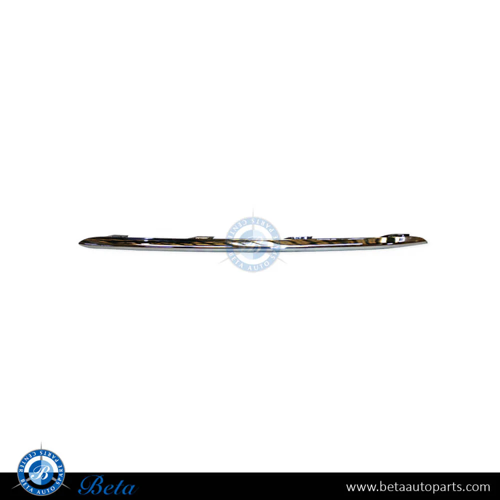 Mercedes S-Class W222 (2018-2020), Front Bumper Lower Grille Upper Moulding Normal AMG - Chrome (Left), China, 2228853601