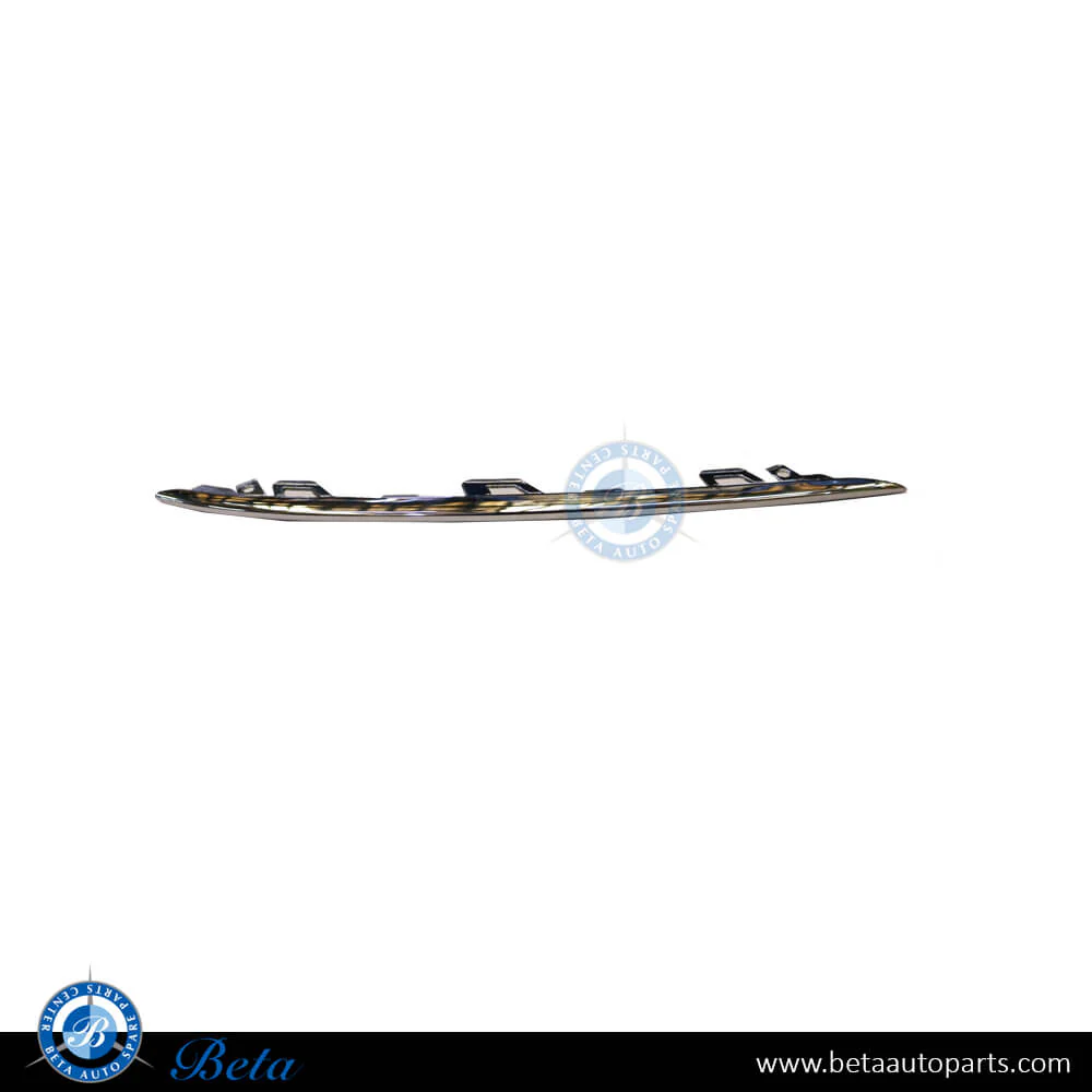 Mercedes S-Class W222 (2018-2020), Front Bumper Lower Grille Lower Moulding Normal AMG - Chrome (Left), China, 2228853701