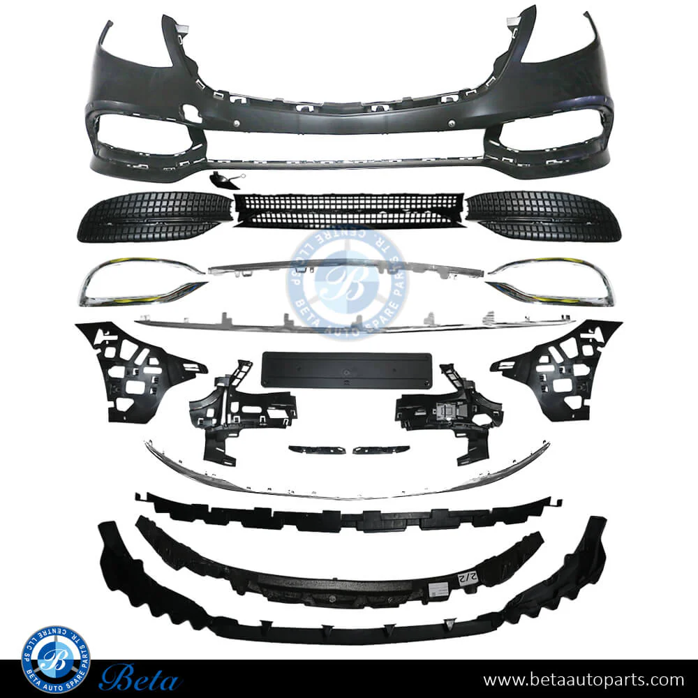 Mercedes S-Class W222 (2018-2020), Front Bumper Maybach, China, 2228808600