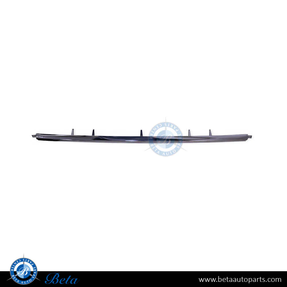 Mercedes S-Class W222 (2018-2020), Rear Bumper Lower Moulding Maybach/Standard/AMG - Chrome (Center), China, 2228853100