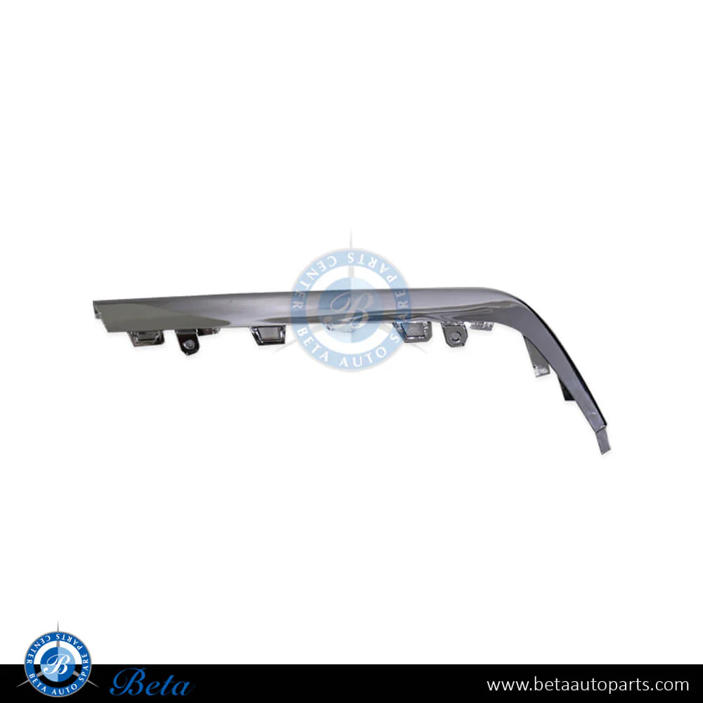 Mercedes S-Class W222 (2018-2020), Rear Diffuser Moulding AMG S63/S65 - Chrome (Right), Taiwan, 2228853101