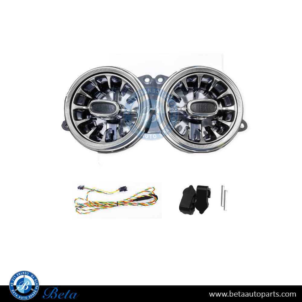 Mercedes S-Class W222 (2018-2020), Rear Fresh AC Air Grille 7 Colors, China, 2228300454