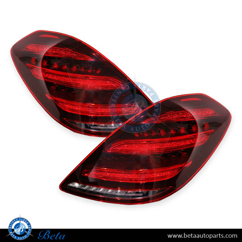 Mercedes S-Class W222 (2014-2020), Tail Lamps Upgrade to 2018 Look, China, 2229066904 / 2229067004