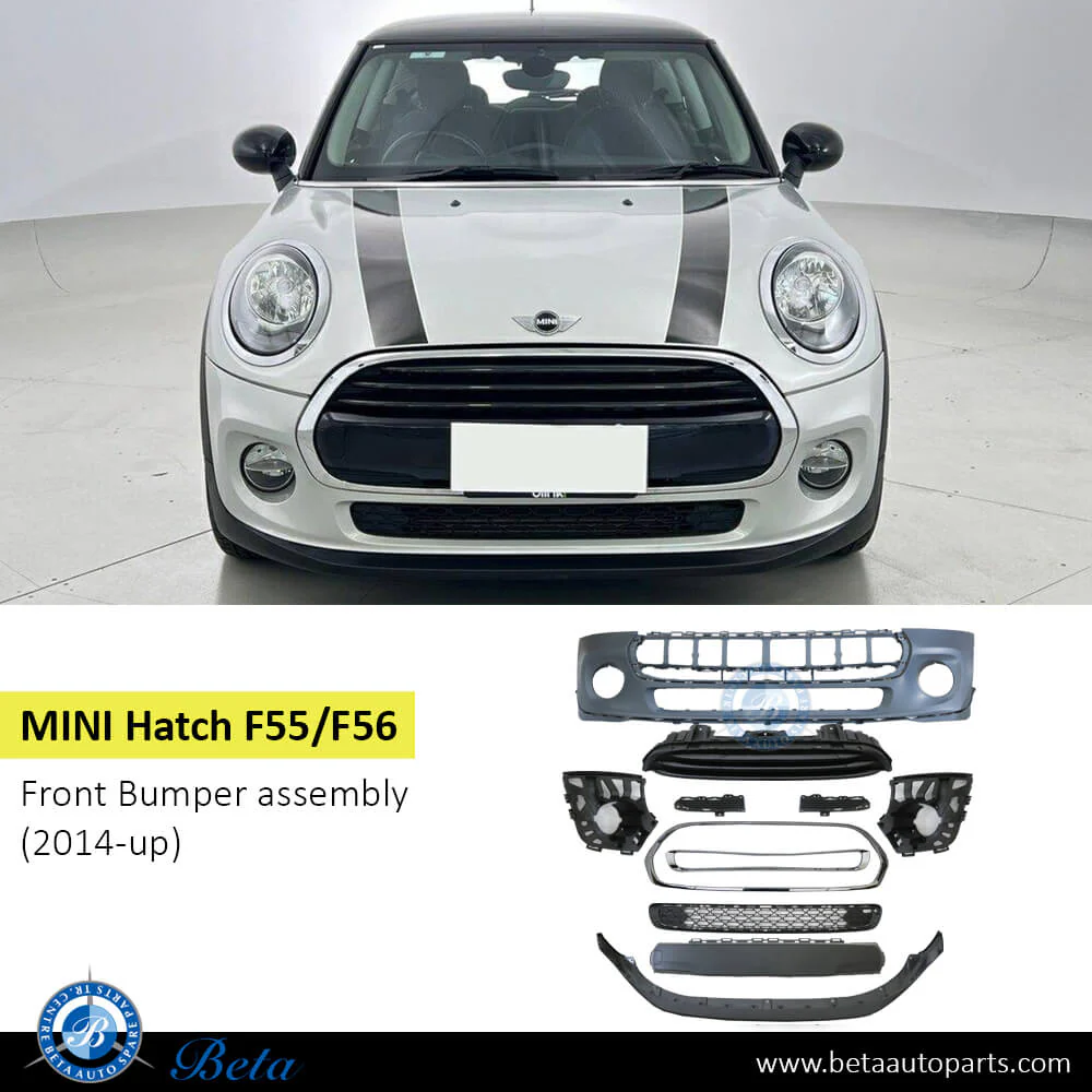 Mini Hatch F55 / F56  (2014-2020), Front Bumper , China, 51117379432 - Image 2