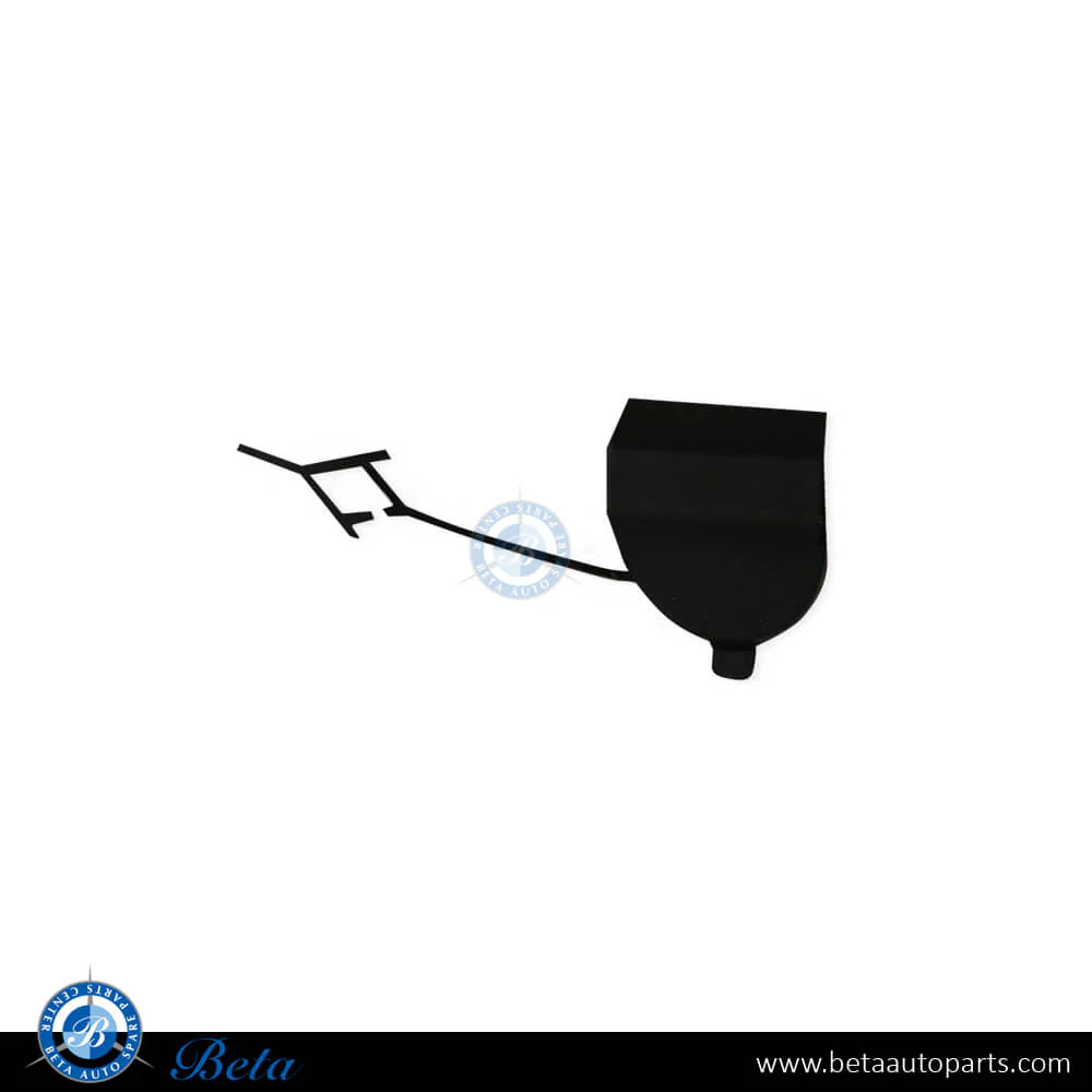 Porsche Cayenne (2015-2017), Rear Bumper Tow Cover (Right), China, 95850550050