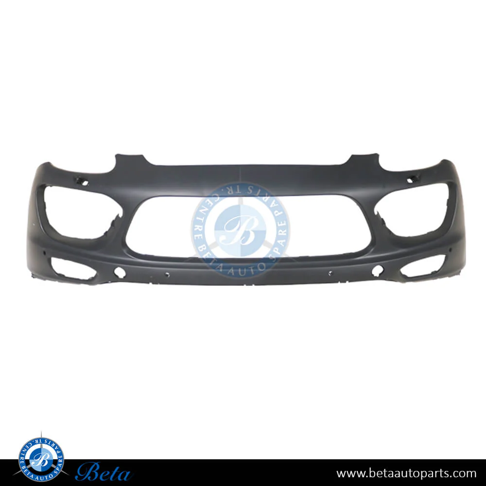 Porsche Cayenne GTS (2011-2014), Front Bumper with PDC and Washer, China, 95850522141