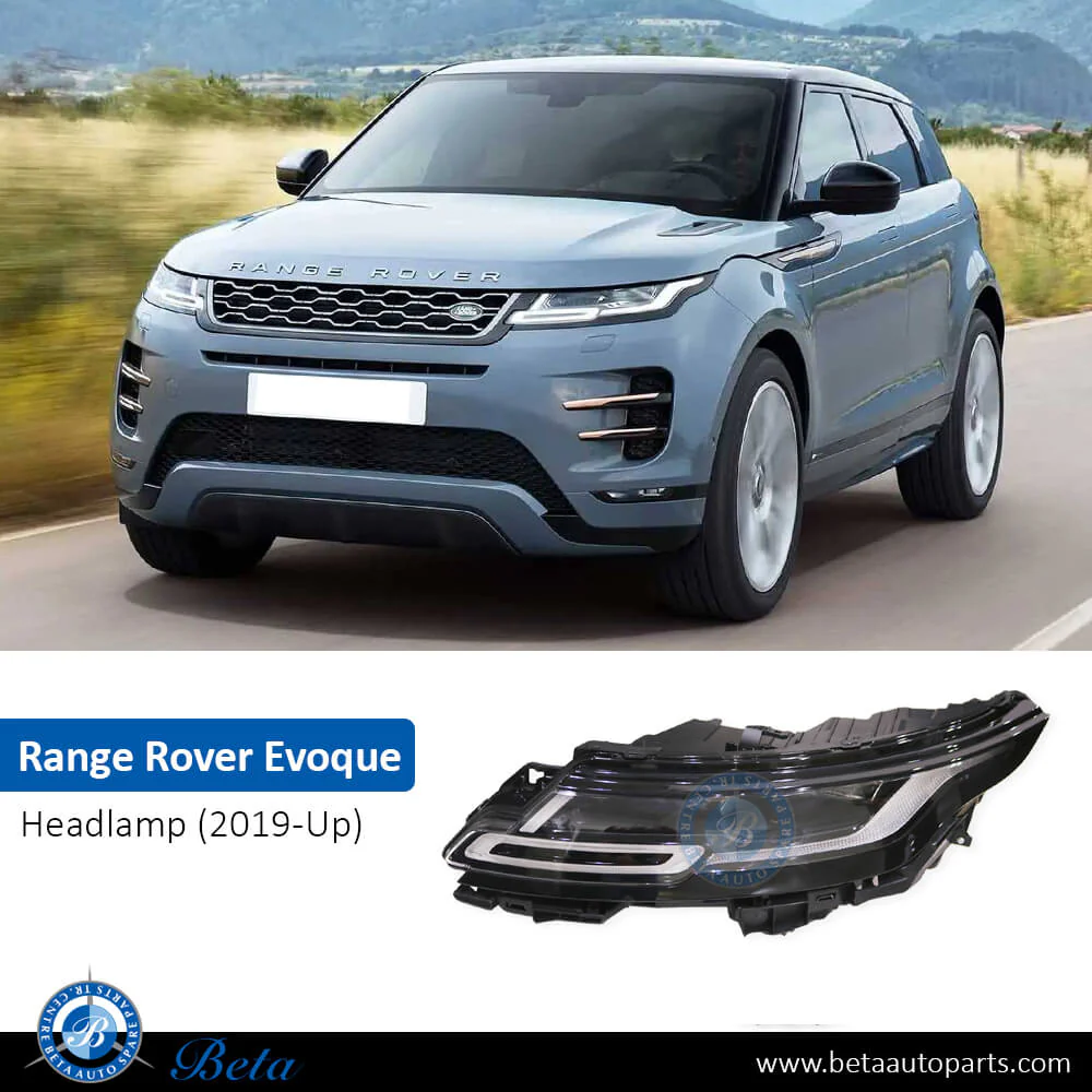 Range Rover Evoque (2019-Up), Headlamp (Left), China, LR135969 / LR135970 / LR159613 / LR170981 - Image 3