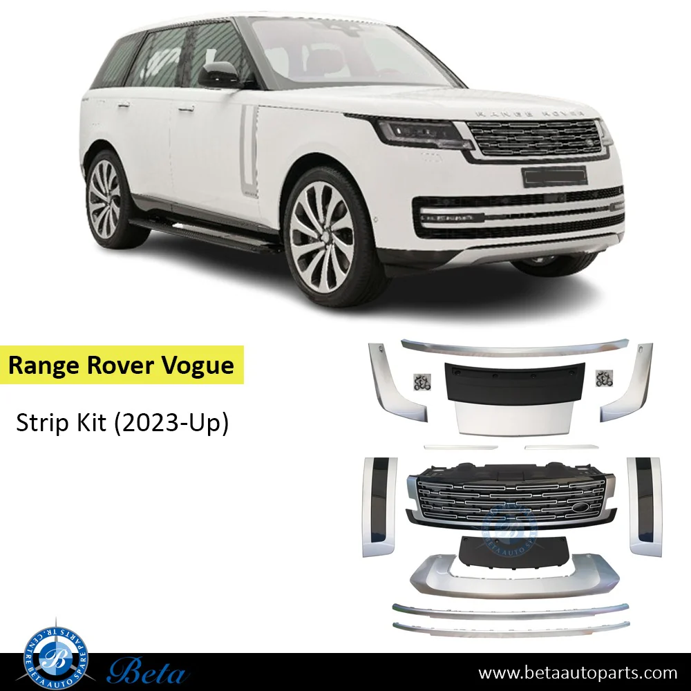 Range Rover Vogue (2023-Up), Strip Kit (Silver), China - Image 2